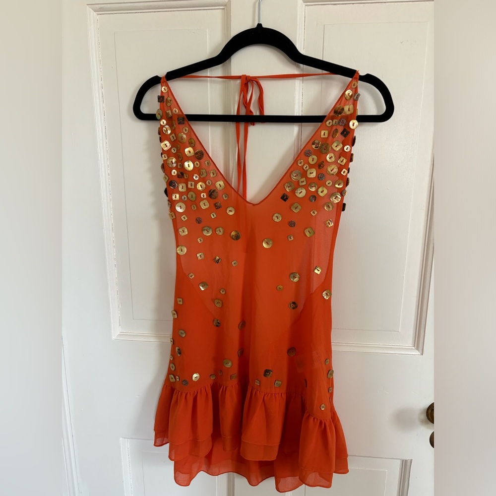 NWT JADED LONDON button mini dress size US 4 - Picture 3 of 6